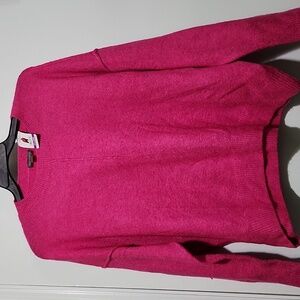 Vince Camuto Fuchsia Crew Neck Sweater
